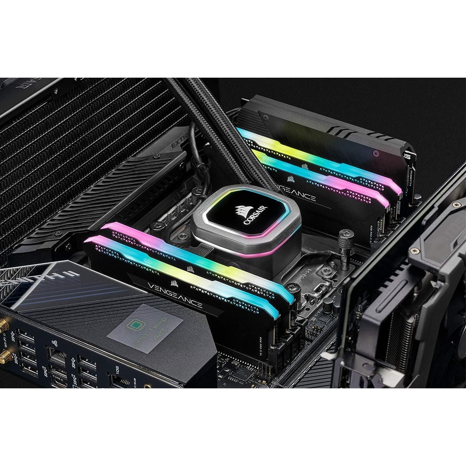 Buy Corsair,Corsair Vengeance RGB PRO SL 16 GB (2x8 GB) DDR4 3600 MHz C18, Illuminated Desktop Memory Kit (10 Individually Addressable RGB LEDs, Optimised for Bandwidth and Response Times), Black - Gadcet.com | UK | London | Scotland | Wales| Ireland | Near Me | Cheap | Pay In 3 | RAM